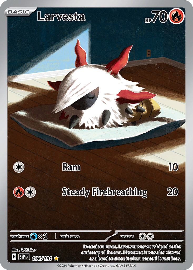 Larvesta — SV08: Surging Sparks #196/191