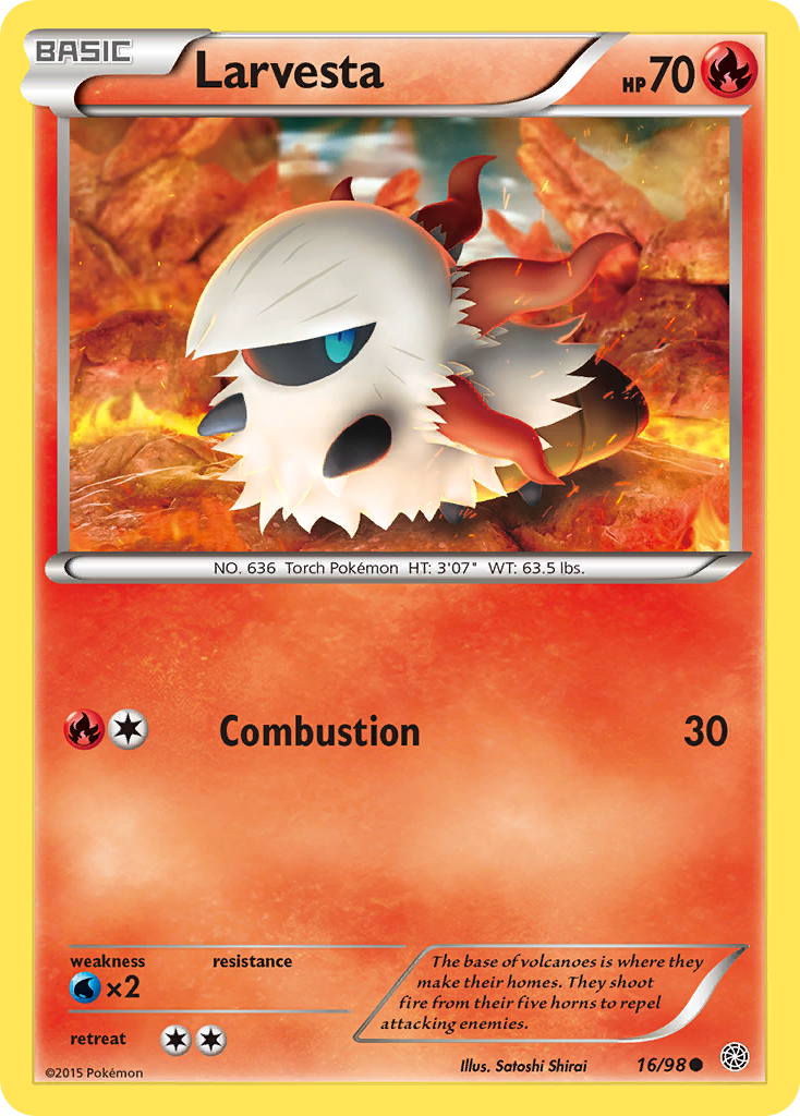 Larvesta — XY - Ancient Origins #16/98