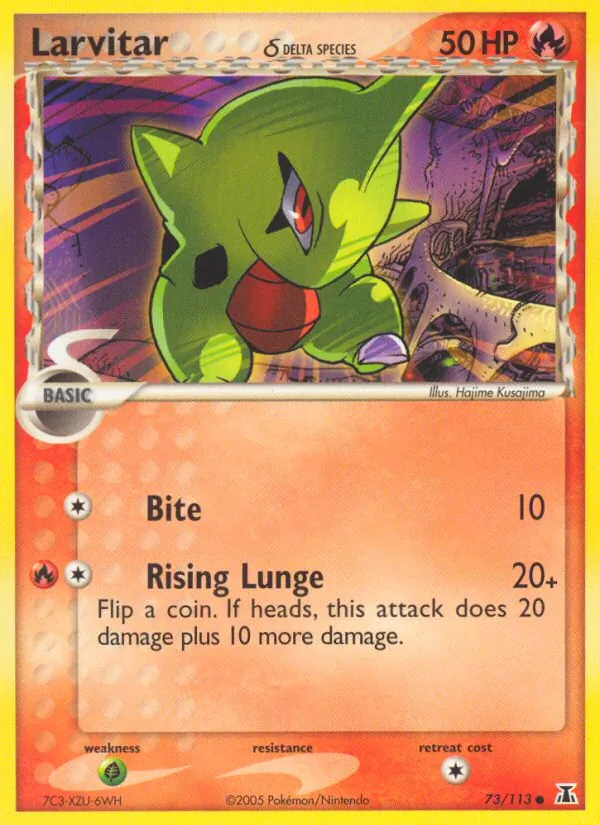 Larvitar (Delta Species) — Delta Species #73/113
