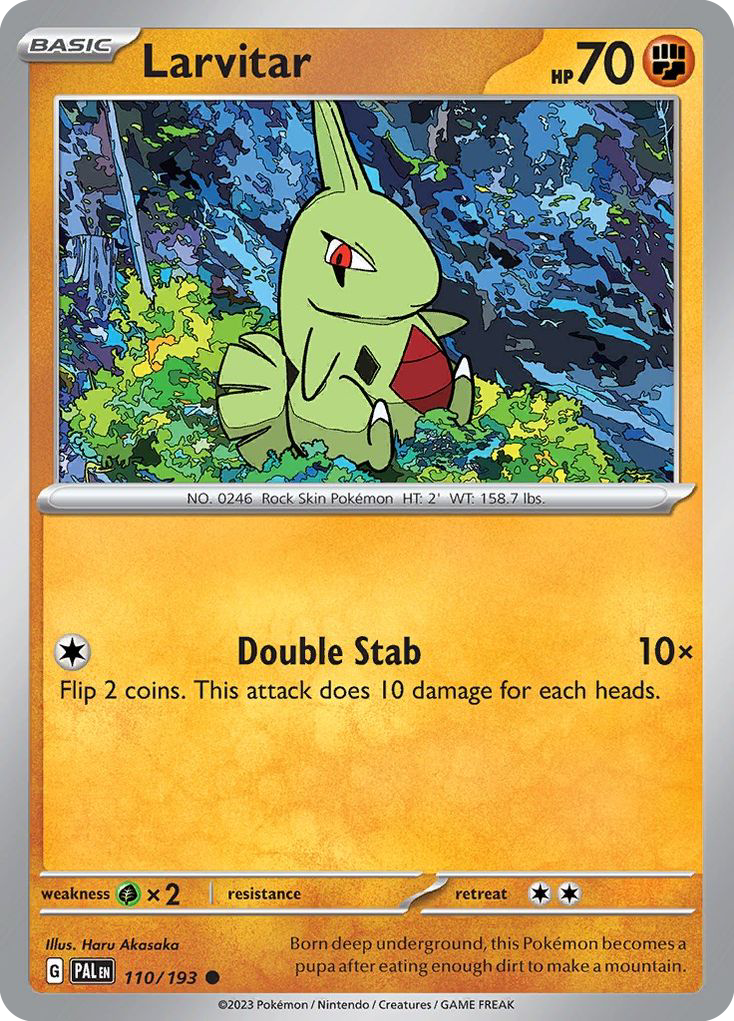 Larvitar — Miscellaneous Cards & Products #110/193