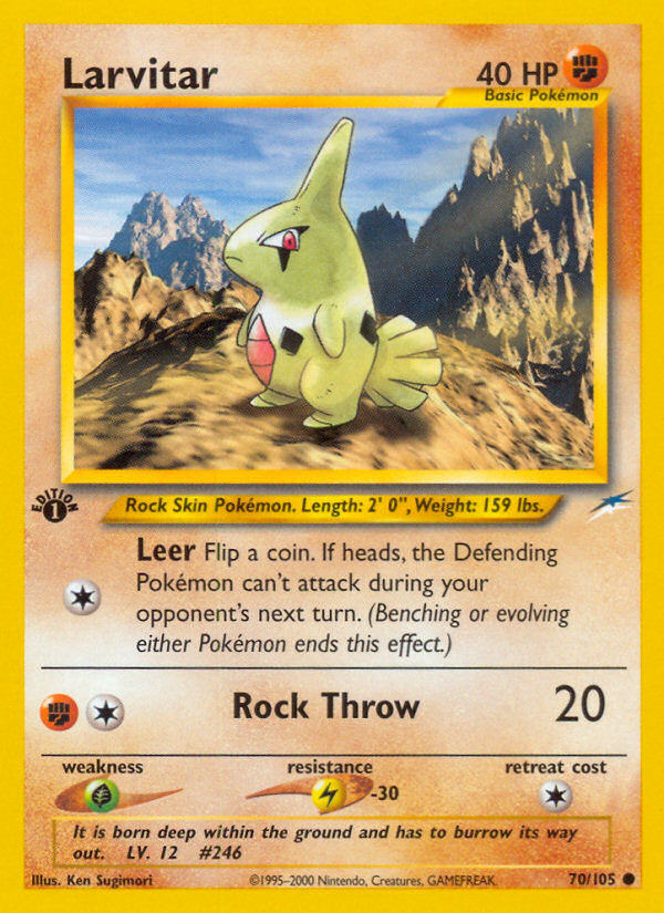 Larvitar — Neo Destiny #070/105
