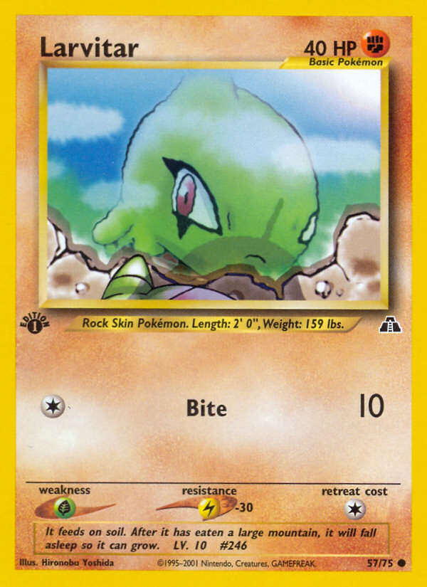 Larvitar — Neo Discovery #57/75