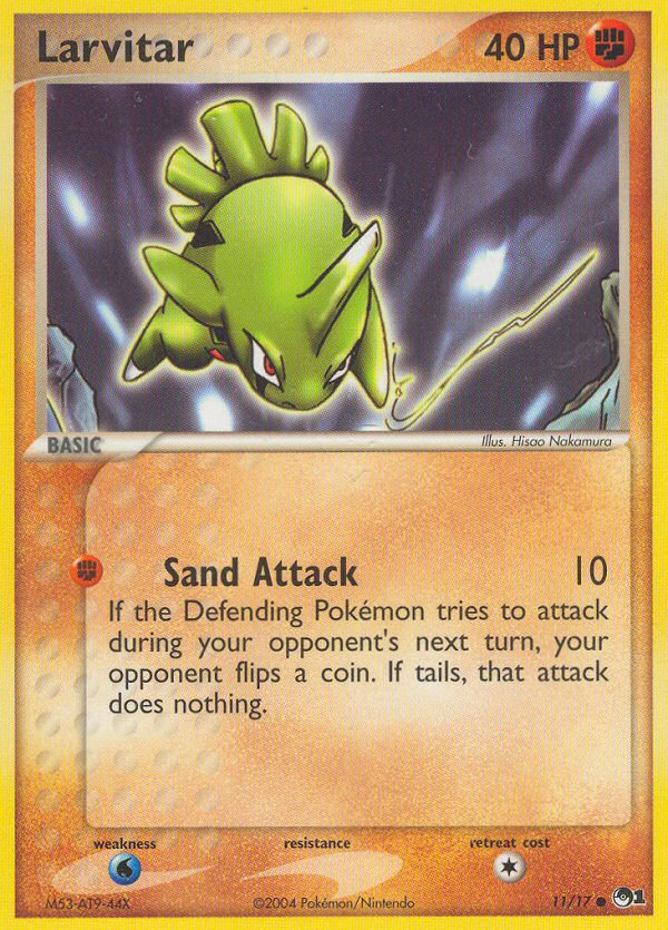 Larvitar — POP Series 1 #011/017