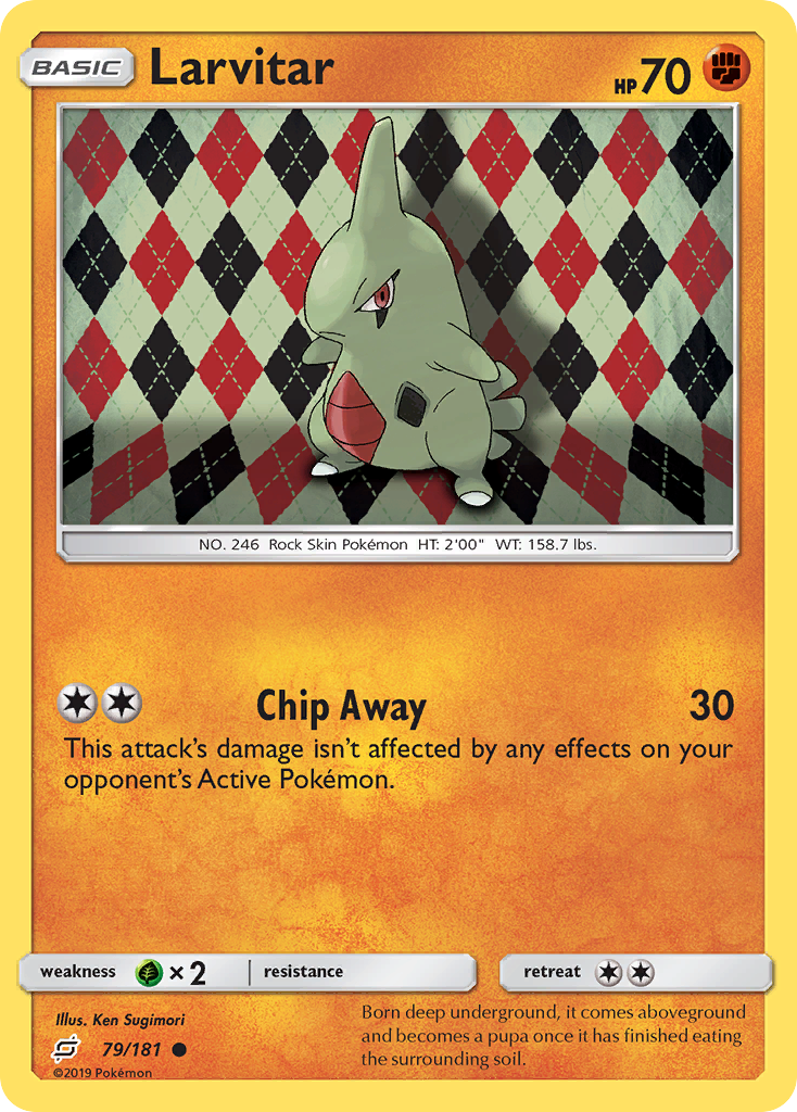 Larvitar — SM - Team Up #79/181
