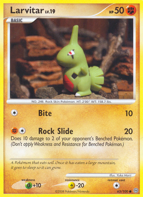 Larvitar — Stormfront #63/100