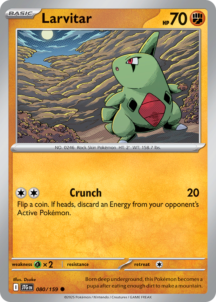Larvitar — SV09: Journey Together #080/159