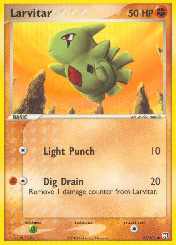 Larvitar — Team Rocket Returns #63/109