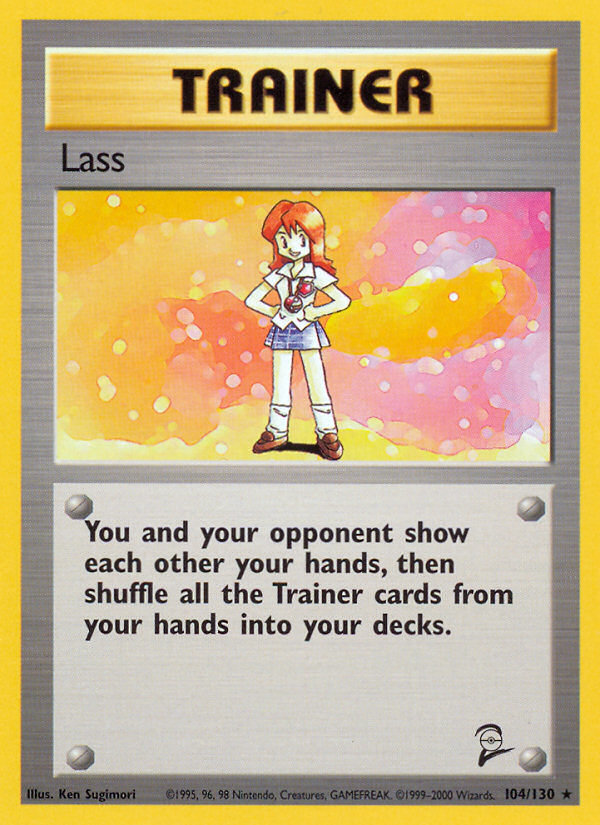 Lass — Base Set 2 #104/130