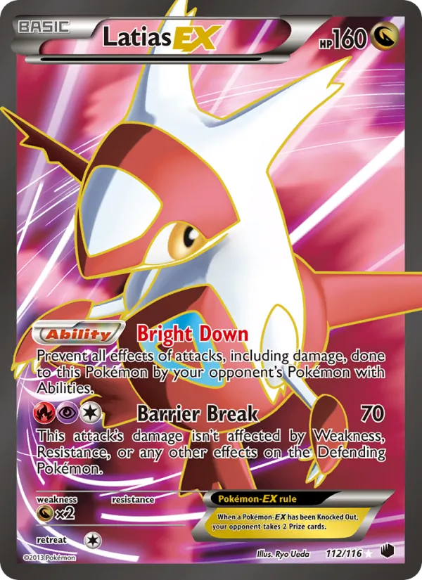 Latias EX (112 Full Art) — Plasma Freeze #112/116