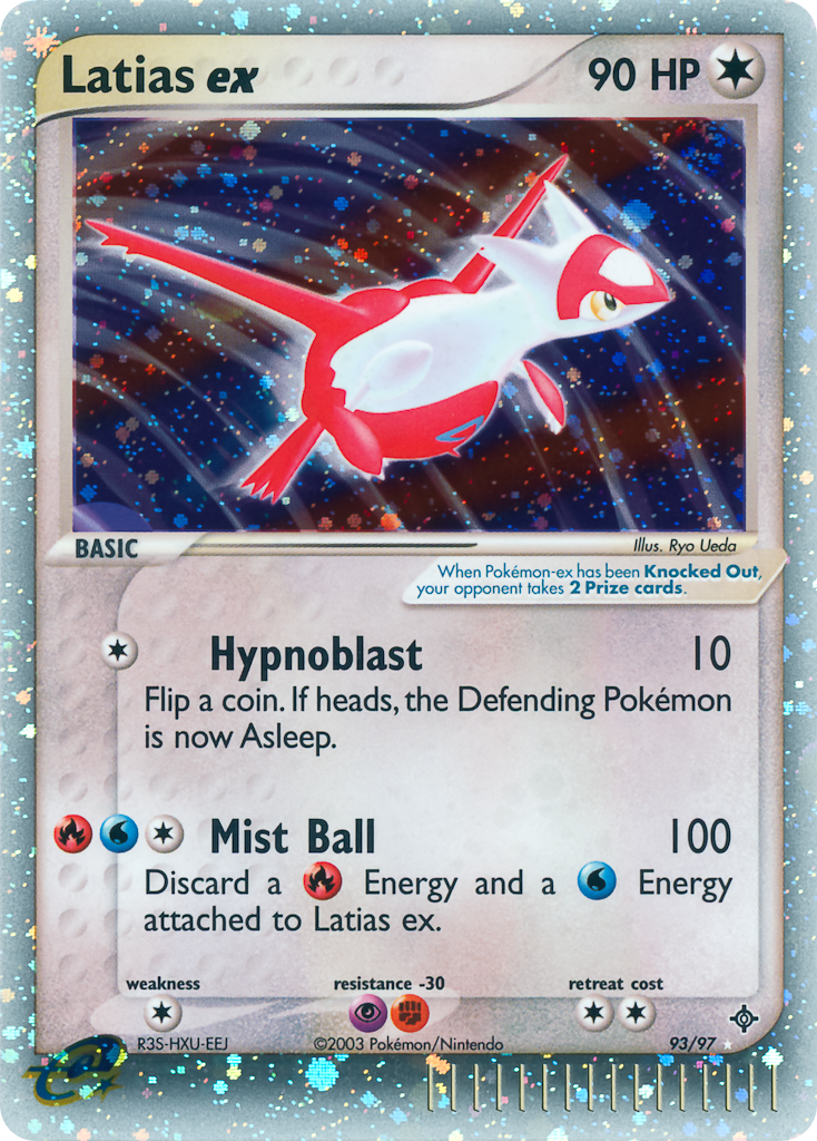 Latias ex — Dragon #93/97