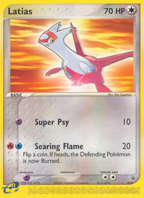 Latias — Nintendo Promos #014