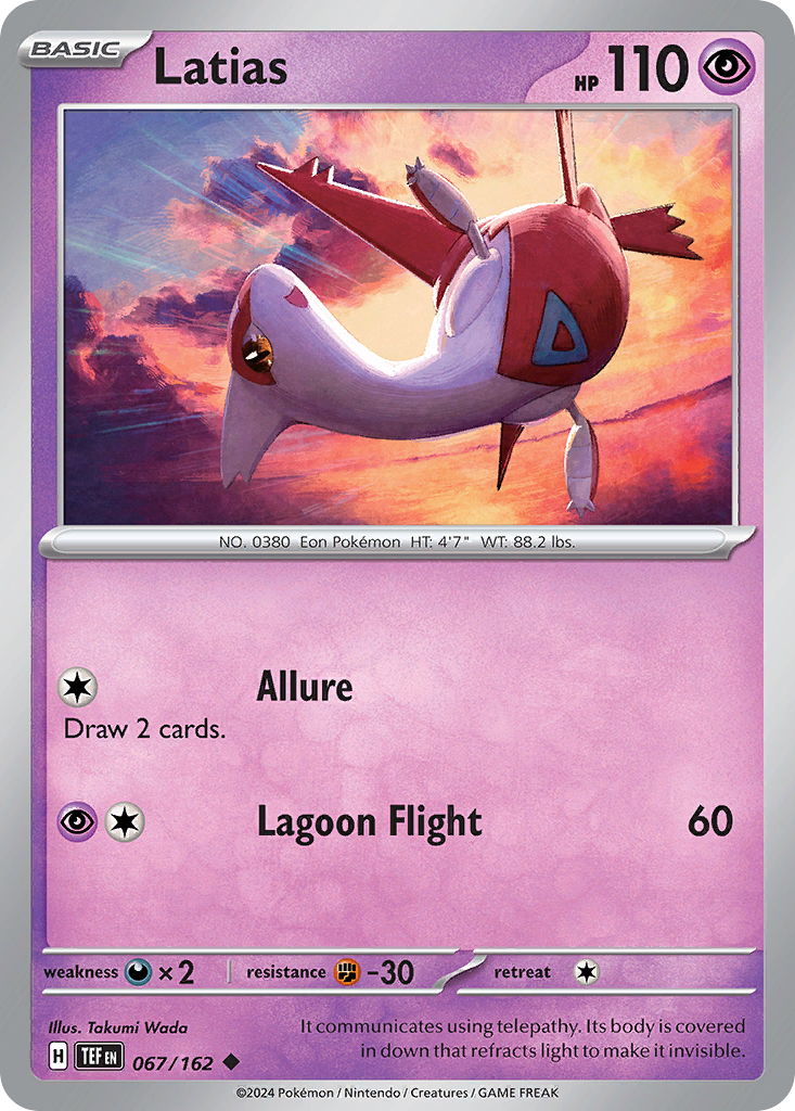 Latias — SV05: Temporal Forces #067/162