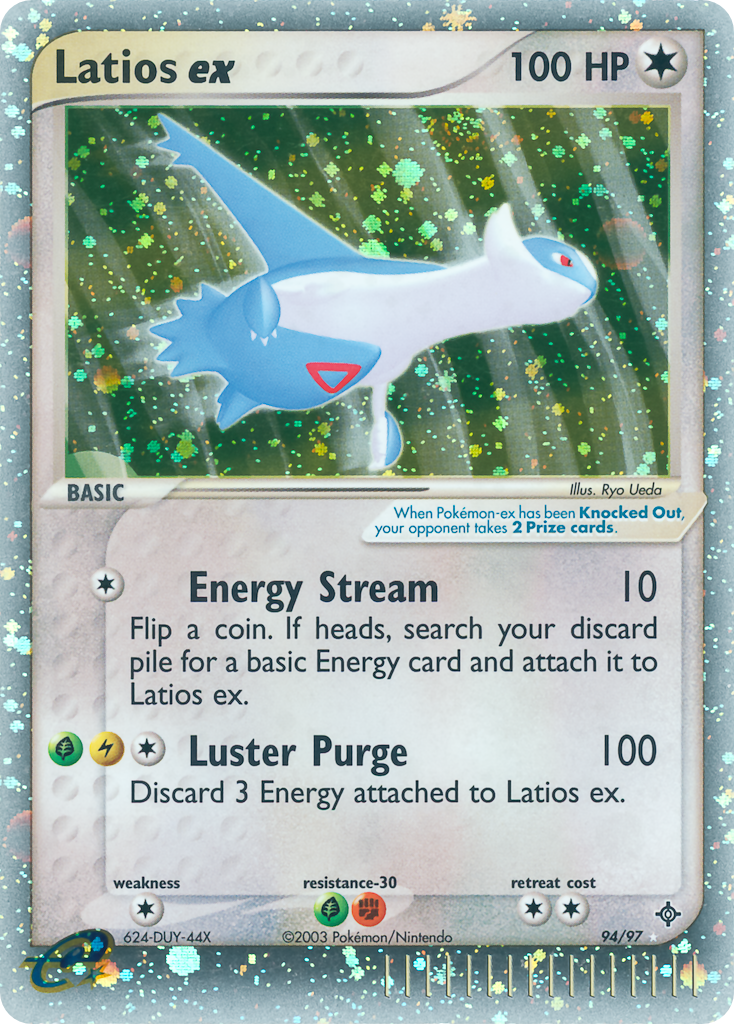Latios ex — Dragon #94/97