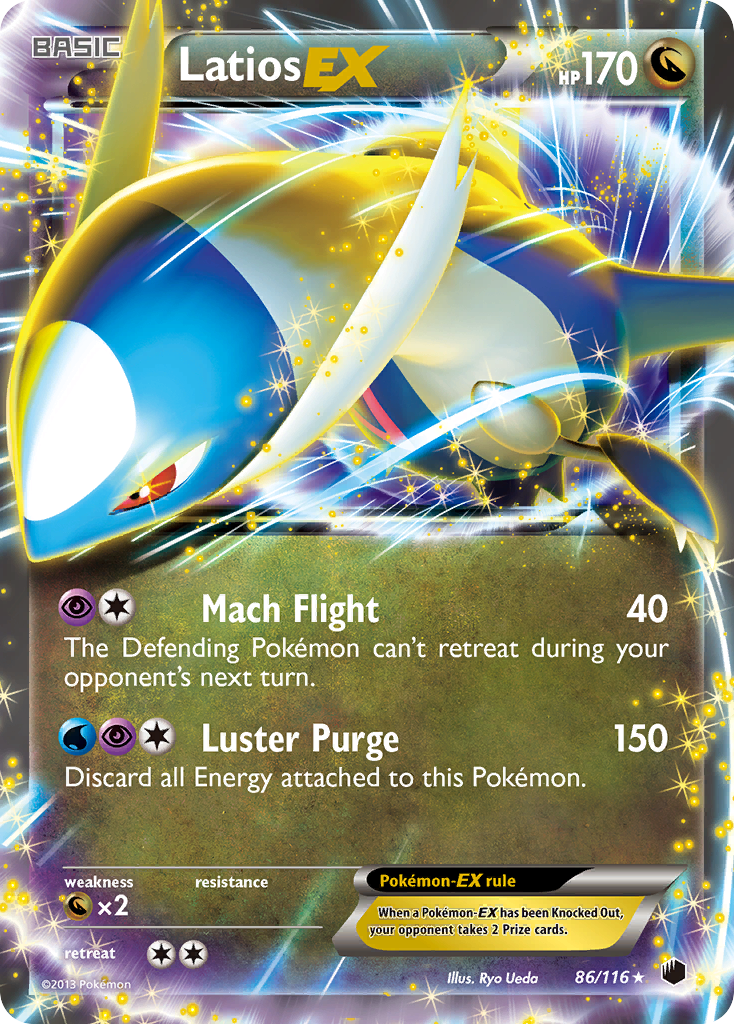 Latios EX — Plasma Freeze #86/116