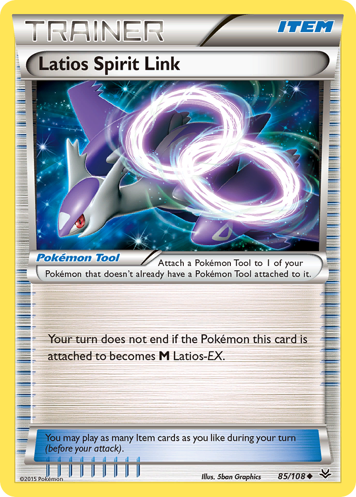 Latios Spirit Link — XY - Roaring Skies #85/108