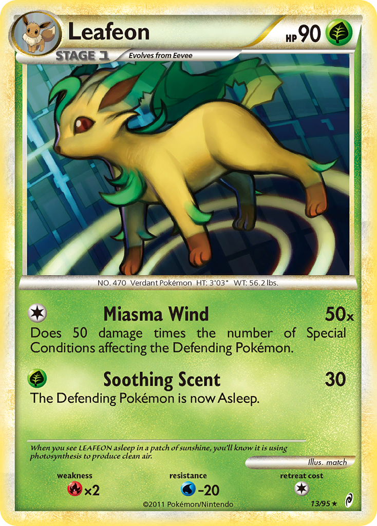 Leafeon — Call of Legends #13/95