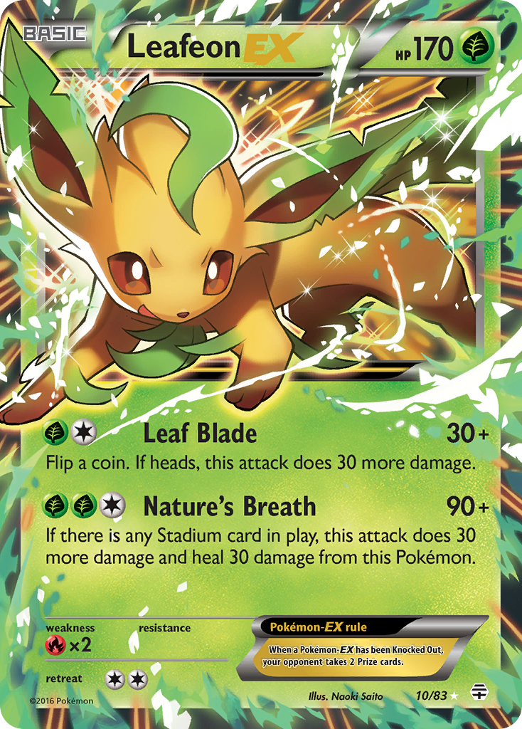 Leafeon EX — Generations #10/83