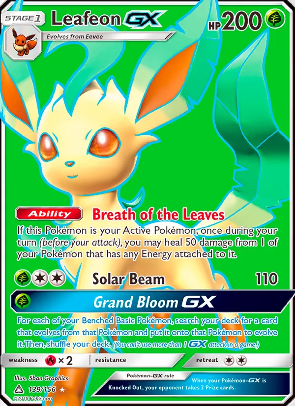 Leafeon GX (Full Art)