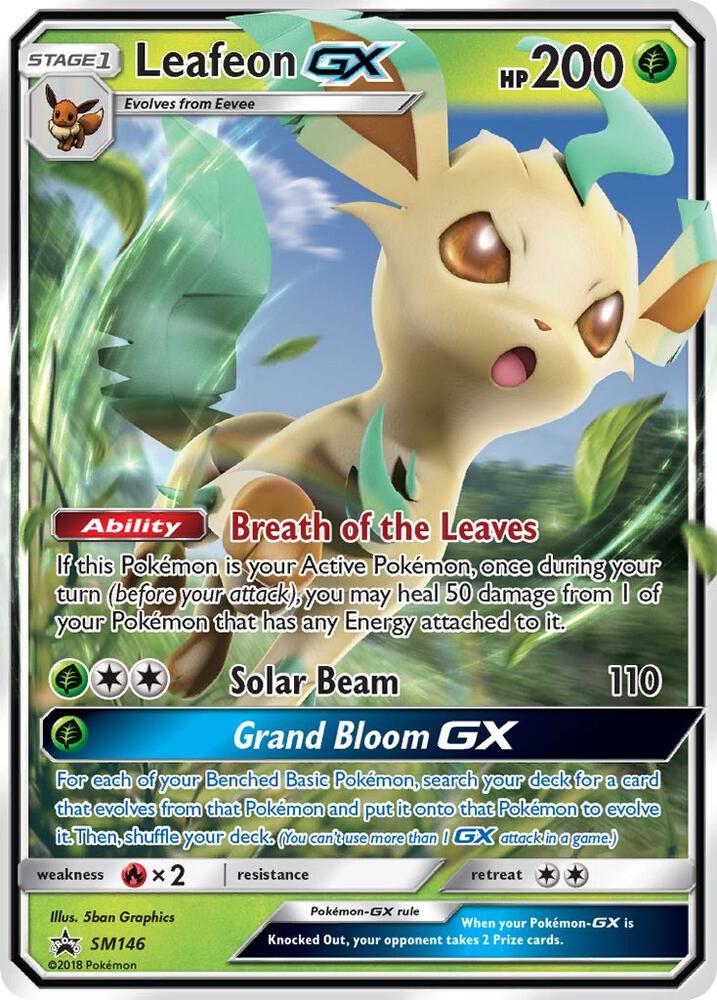 Leafeon GX — SM Promos #SM146