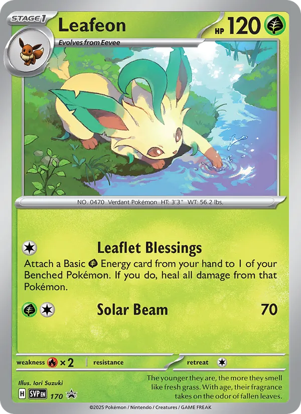 Leafeon — SV: Scarlet & Violet Promo Cards #170