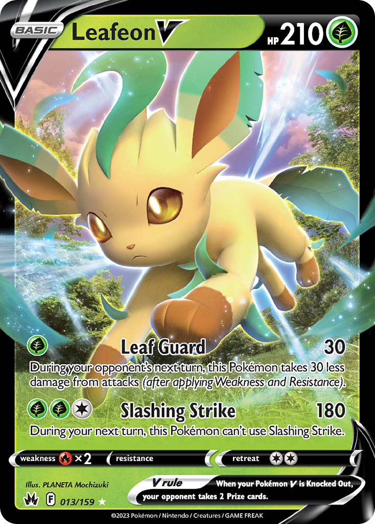 Leafeon V — SWSH: Crown Zenith #013/159