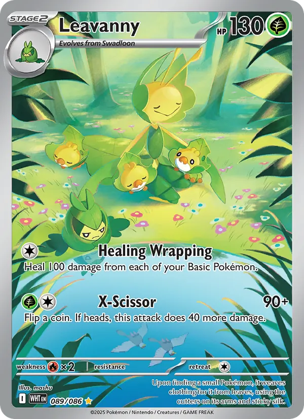 Leavanny — SV: White Flare #089/086