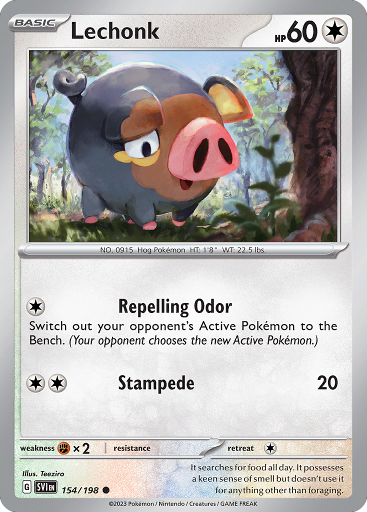 Lechonk — Deck Exclusives #154/198