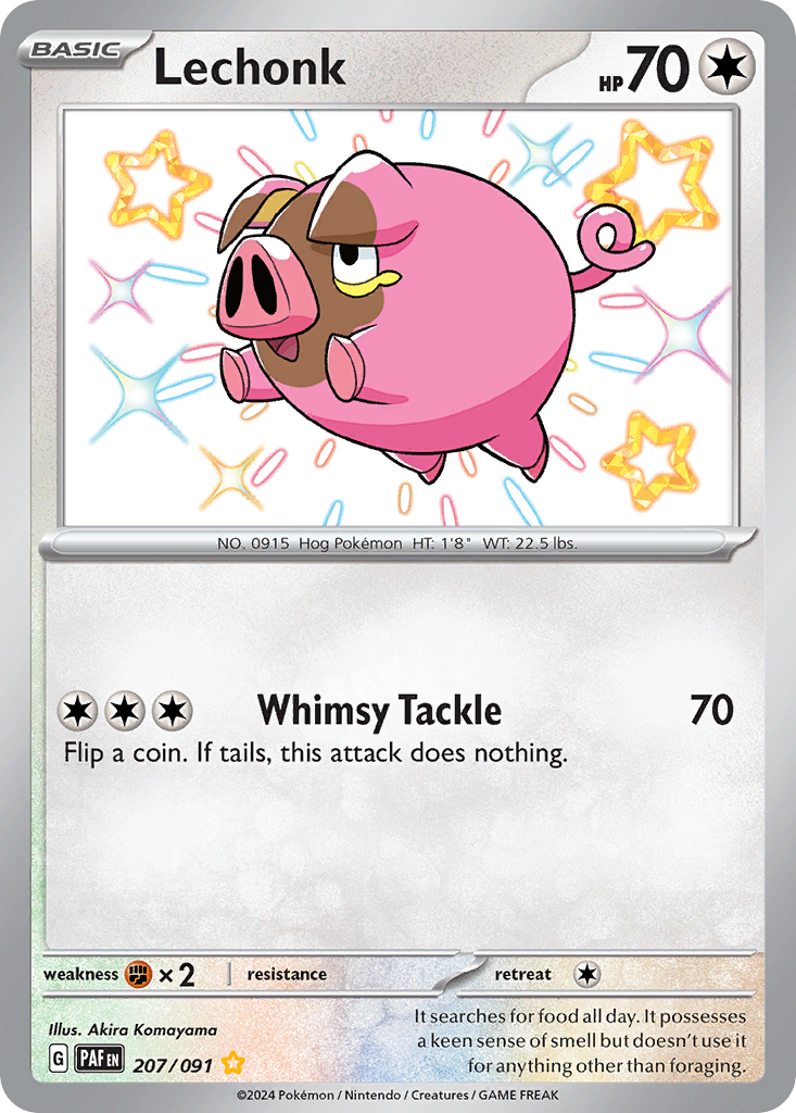 Lechonk — SV: Paldean Fates #207/091