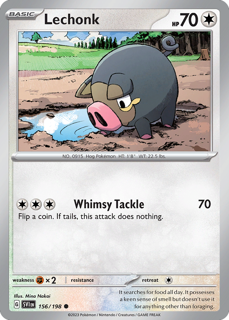 Lechonk — SV01: Scarlet & Violet Base Set #156/198