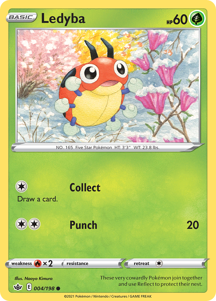 Ledyba — SWSH06: Chilling Reign #004/198