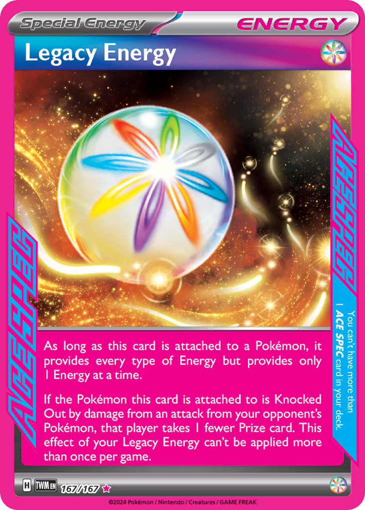 Legacy Energy — Prize Pack Series Cards #167/167