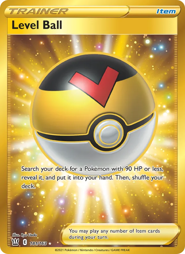 Level Ball (Secret) — SWSH05: Battle Styles #181/163