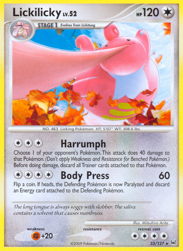 Lickilicky — Platinum #33/127