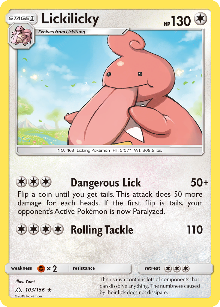Lickilicky — SM - Ultra Prism #103/156