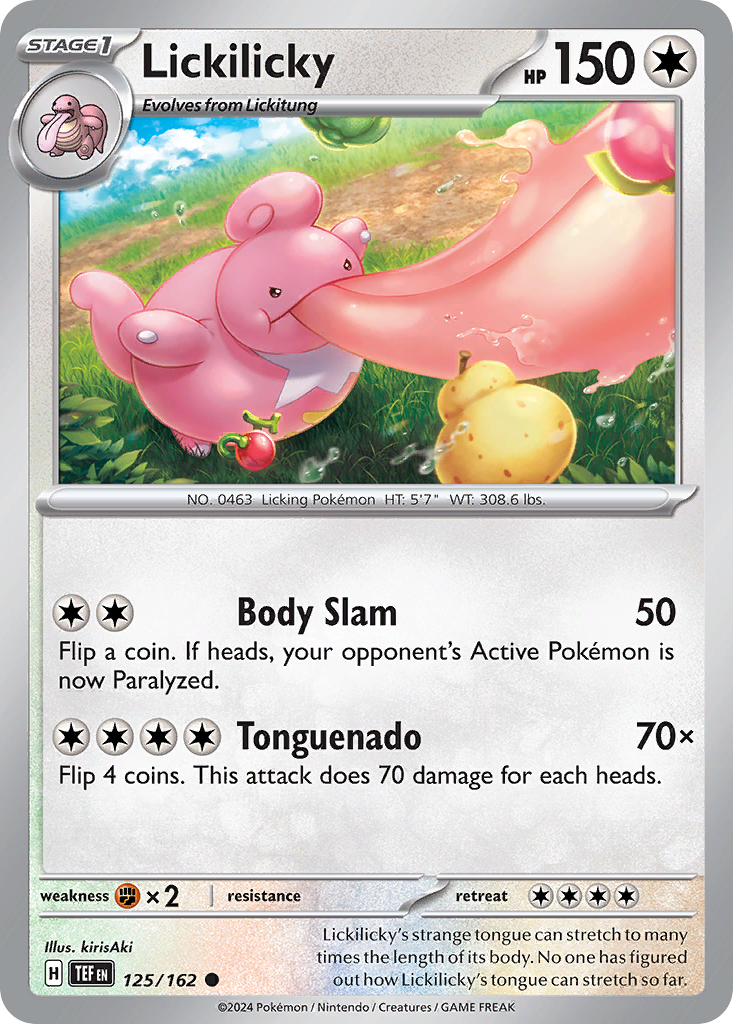 Lickilicky — SV05: Temporal Forces #125/162