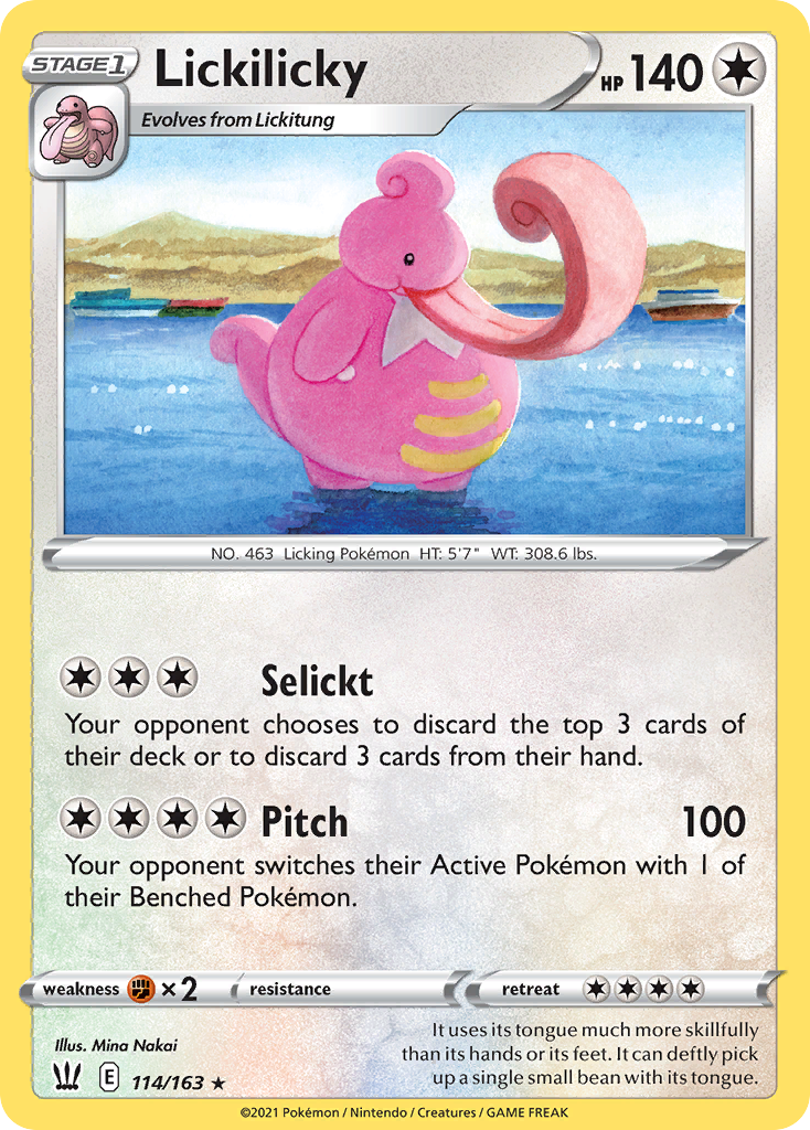 Lickilicky — SWSH05: Battle Styles #114/163