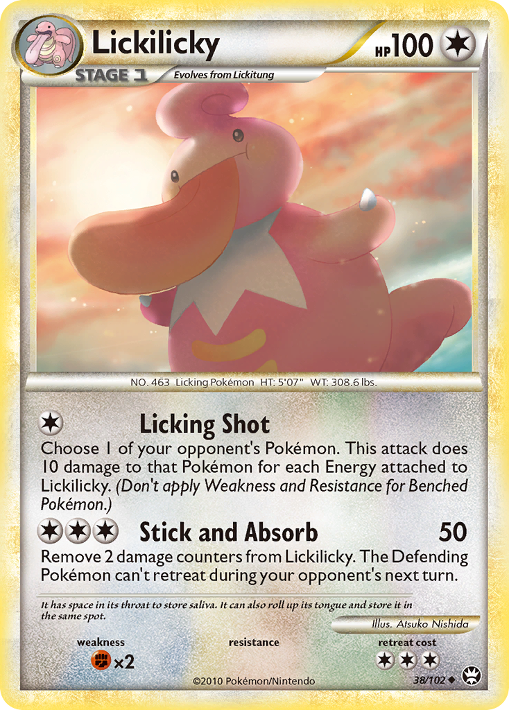 Lickilicky — Triumphant #38/102