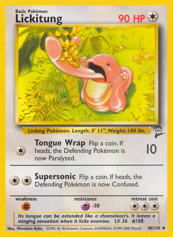 Lickitung — Base Set 2 #048/130