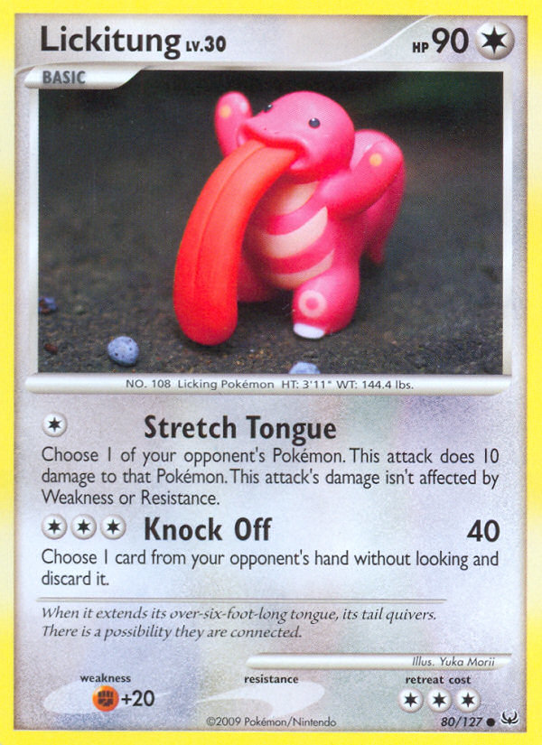 Lickitung — Platinum #80/127