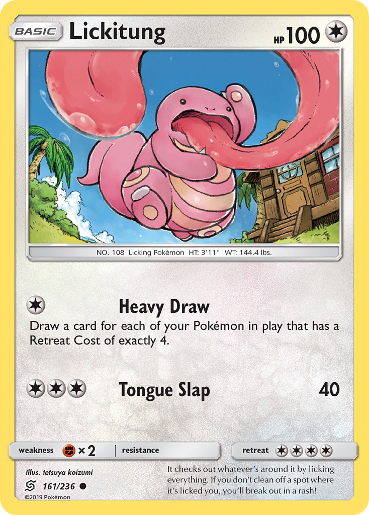 Lickitung — SM - Unified Minds #161/236