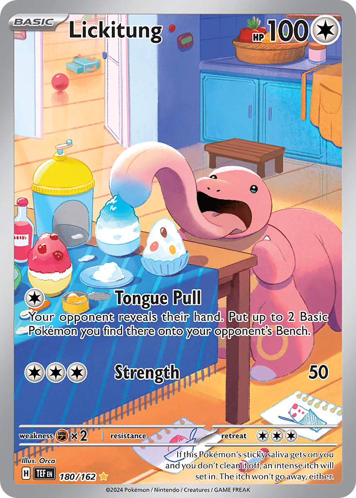 Lickitung — SV05: Temporal Forces #180/162