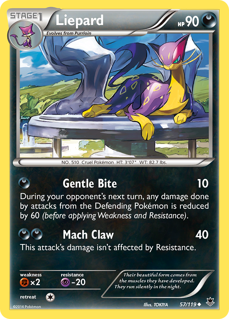 Liepard — XY - Phantom Forces #57/119