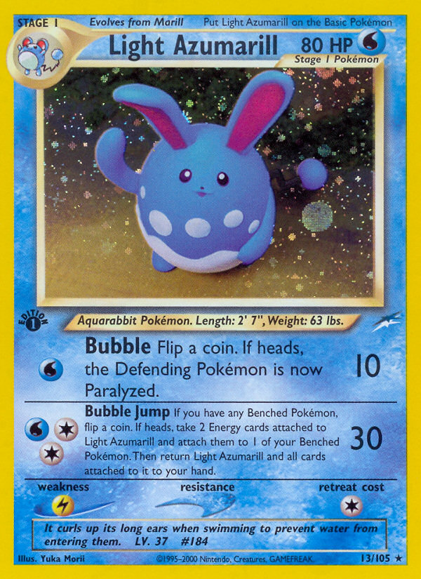 Light Azumarill — Neo Destiny #013/105