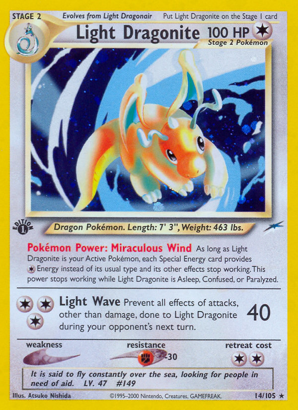 Light Dragonite — Neo Destiny #014/105