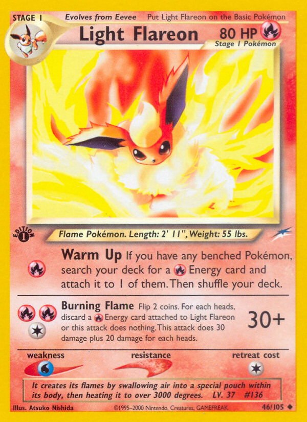 Light Flareon — Neo Destiny #046/105