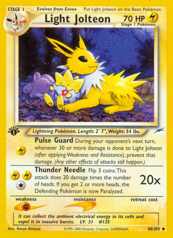 Light Jolteon — Neo Destiny #048/105
