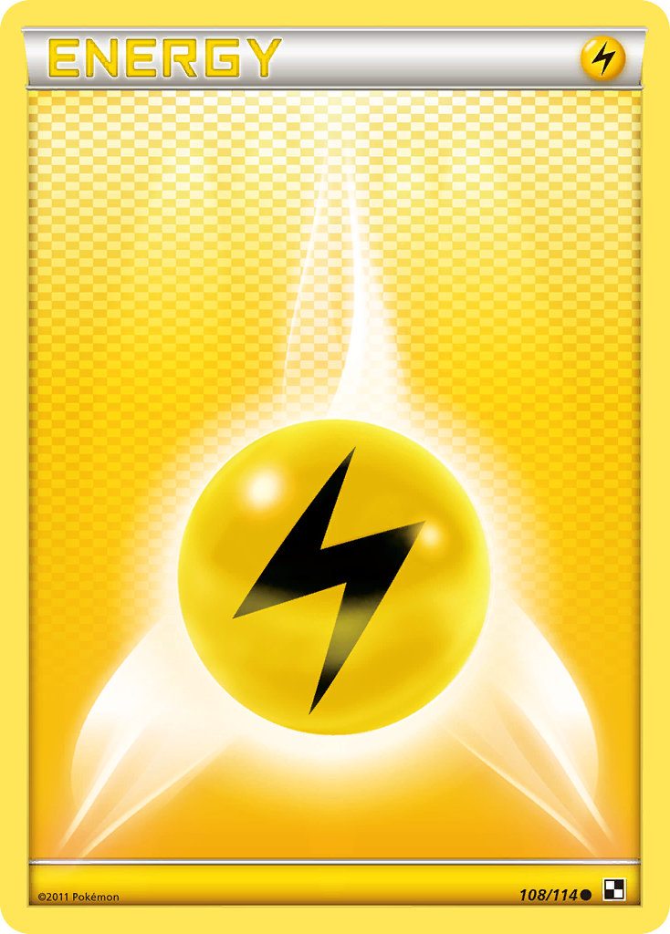 Lightning Energy — Black and White #108/114