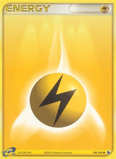 Lightning Energy — Ruby and Sapphire #109/109