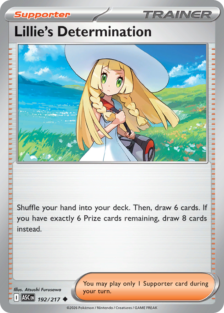 Lillie's Determination — ME: Ascended Heroes #192/217