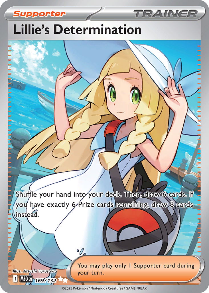Lillie's Determination — ME01: Mega Evolution #169/132